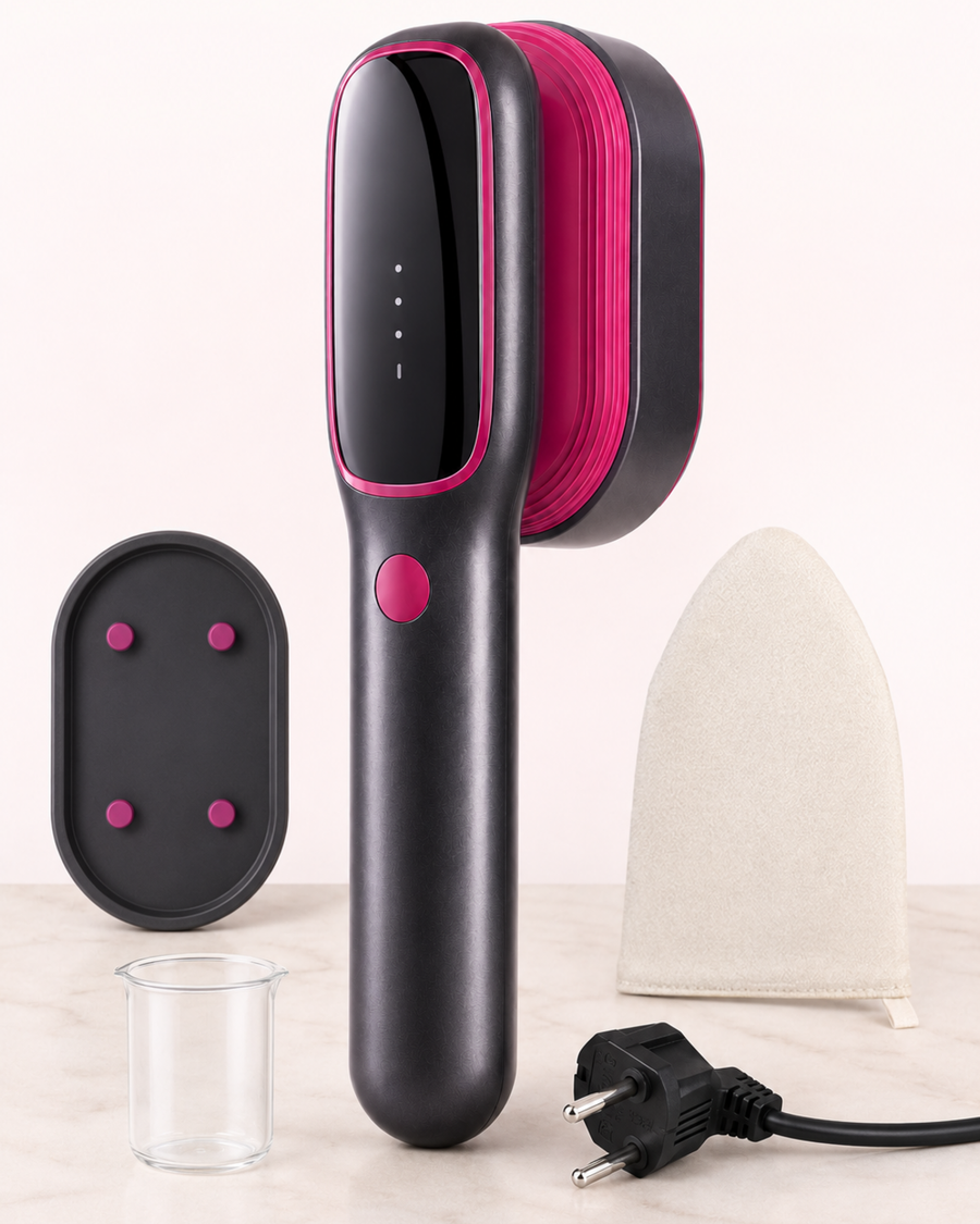 Défroisseur vapeur portable — pack avec planche — vue produit Safety Place