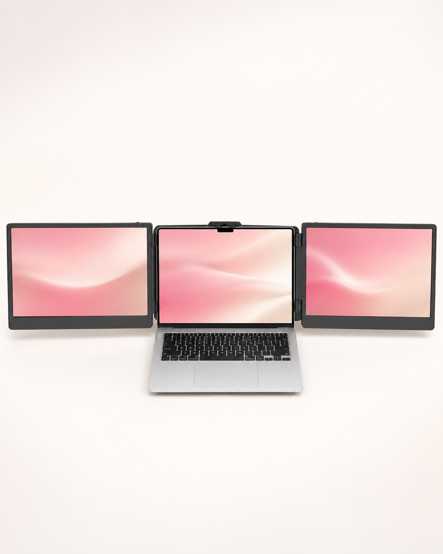 Double écran portable 14 pouces Full HD — vue produit Safety Place