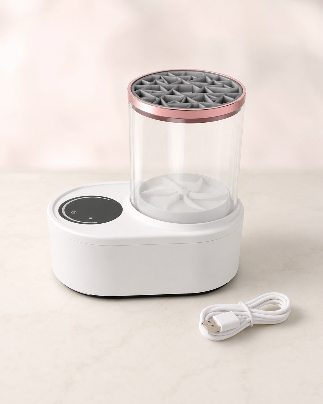 Nettoyeur électrique de pinceaux — modèle Pro rechargeable — vue produit Safety Place